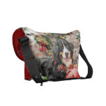 Christmas - Bernese Mountain Dog - Chloe Messenger Bag
