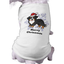Christmas Bernese Mountain Dog Doggie Shirt