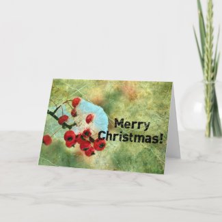 Christmas Berries Card