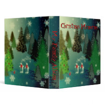 Christmas Binder Photograph Scrapbook