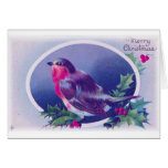 christmas bird blue cards christmas bird blue cards