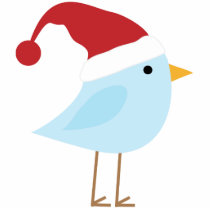 Christmas Bird Ornament photo sculptures by SoCalTeeShirts Christmas Bird Ornament photo sculptures