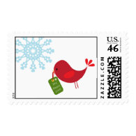 Christmas Bird - Postage