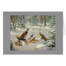 Christmas Birds Cards