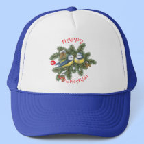 Christmas Birds hats