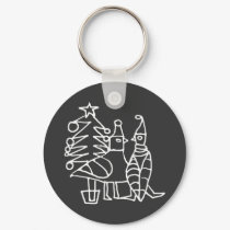 **Christmas BirDs** keychains