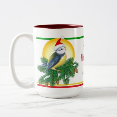 Christmas Birds mugs
