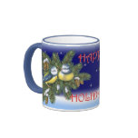 Christmas Birds Coffee Mug