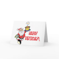 Christmas Birthday Card
