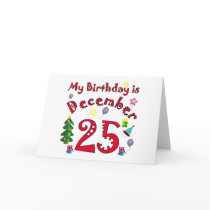 Christmas Birthday cards