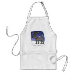 Christmas Black Lab aprons