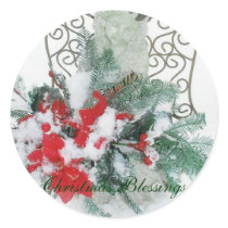 Christmas Blessings Angel stickers