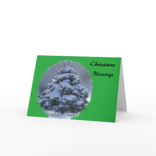 Christmas Blessings card