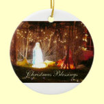 Christmas Blessings Madonna and Child ornaments