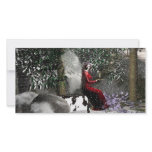 Christmas-Blessings Photo Card Template