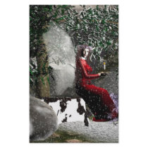 Christmas-Blessings Personalized Stationery
