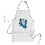 Christmas - Blue Snowflake - Pitbull - Petey aprons