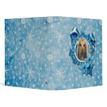 Christmas - Blue Snowflakes - Afghan binders