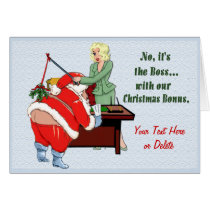 Christmas Bonus Greeting Cards