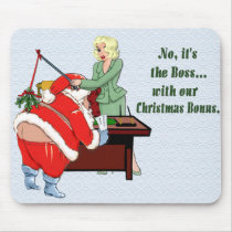 Christmas Bonus mousepads