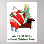 Christmas Bonus Poster