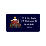 Christmas Boots labels