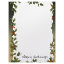 Christmas Border letterhead