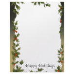 Christmas Border letterhead
