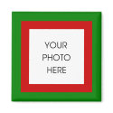 Christmas Border magnets by scribbleprints Christmas Border magnets
