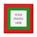 Christmas Border magnets by scribbleprints Christmas Border magnets