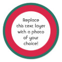 Christmas Border stickers