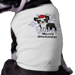 Christmas Boston Terrier Doggie Tee Shirt