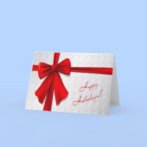 Christmas Bow cards