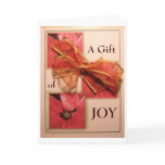 Christmas Bow Greeting Cards