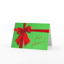 Christmas Bow cards