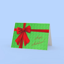 Christmas Bow cards