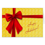 Christmas Bow Card