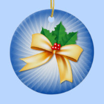 Christmas Bow ornaments