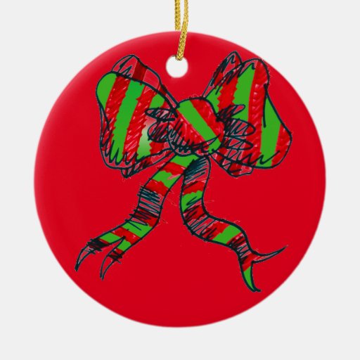 christmas bow ornament zazzle christmas bow ornament zazzle
