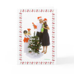 Christmas Bowling Lovers Cards