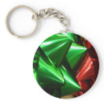 Christmas Bows 1 Keychain