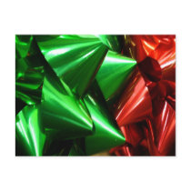 Christmas Bows 1 postcards