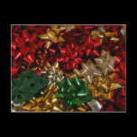 Christmas Bows Postcard