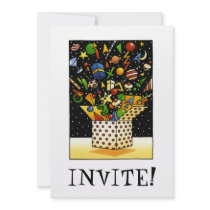Christmas Box Invitation