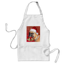 Christmas Boxer dog Aprons
