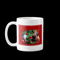 Christmas boxer puppy mug mugs
