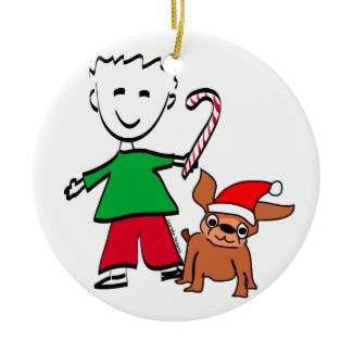 Christmas Boy ornament