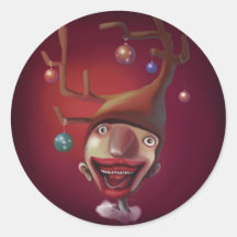 Christmas boy sticker