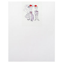 Christmas Bride and Groom letterhead