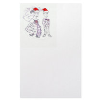 Christmas Bride and Groom stationery